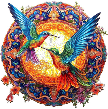 Hummingbirds Kaleidoscope