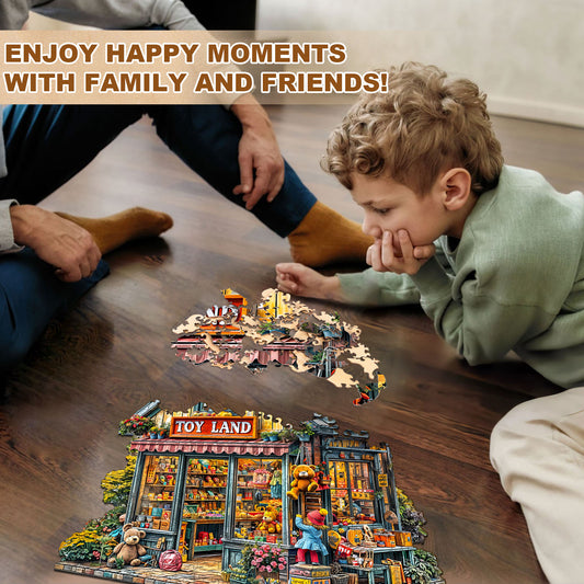 Toy Land Wooden Jigsaw Puzzle