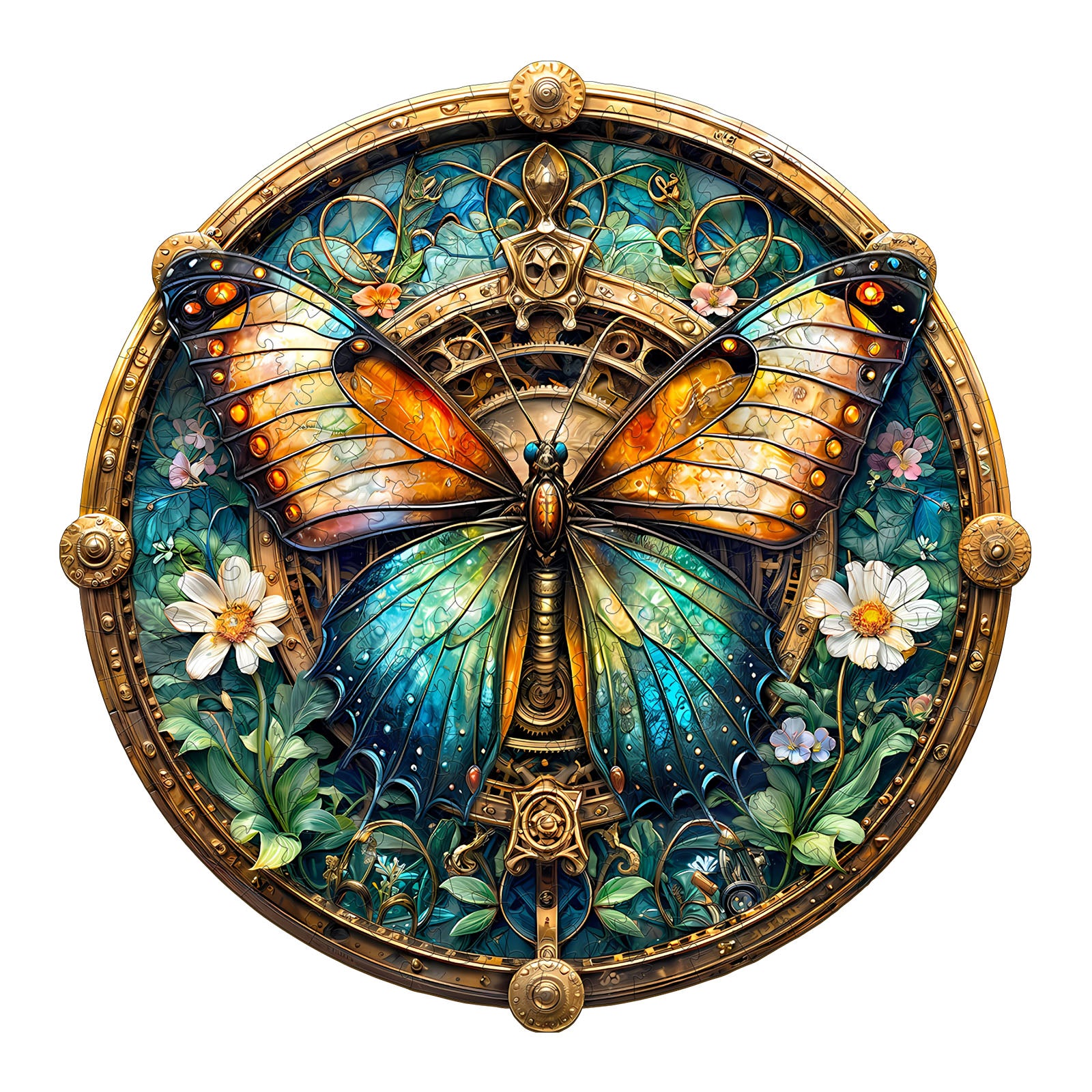 Butterfly Wooden Jigsaw Puzzle