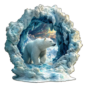 Polar Bear Wooden Jigsaw Puzzle