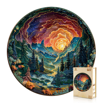 Sky Wooden Jigsaw Puzzle
