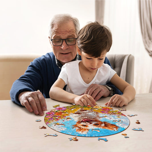 Dog Wooden Jigsaw Puzzle