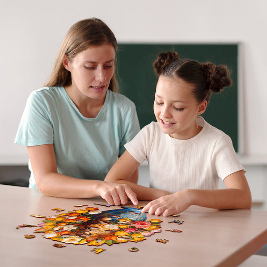 Cat Wooden Jigsaw Puzzle
